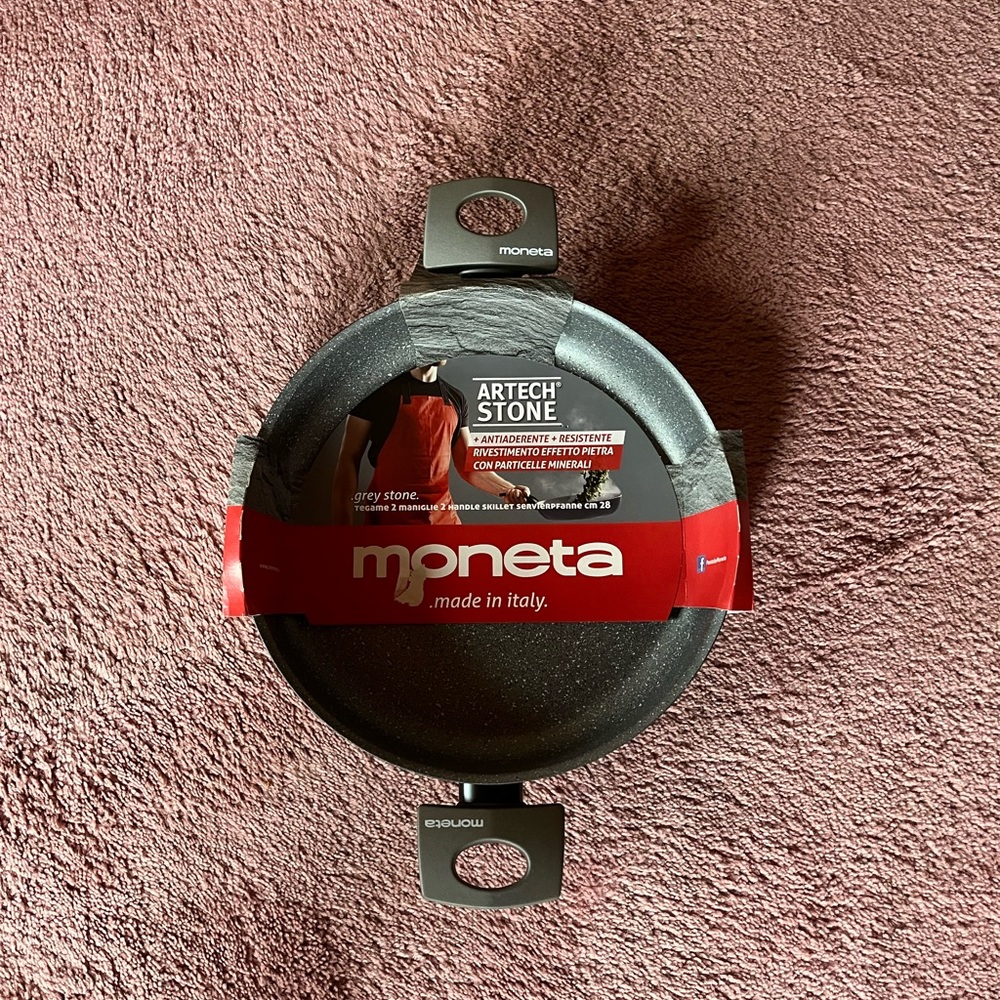 Moneta Greystone 11.5” Sauté Pan, brand new